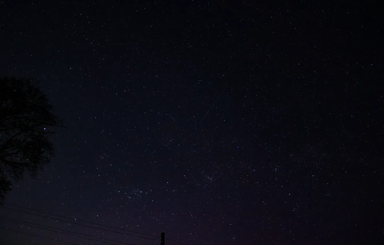 Photo wallpaper stars, star cluster, the night sky, stars infinity