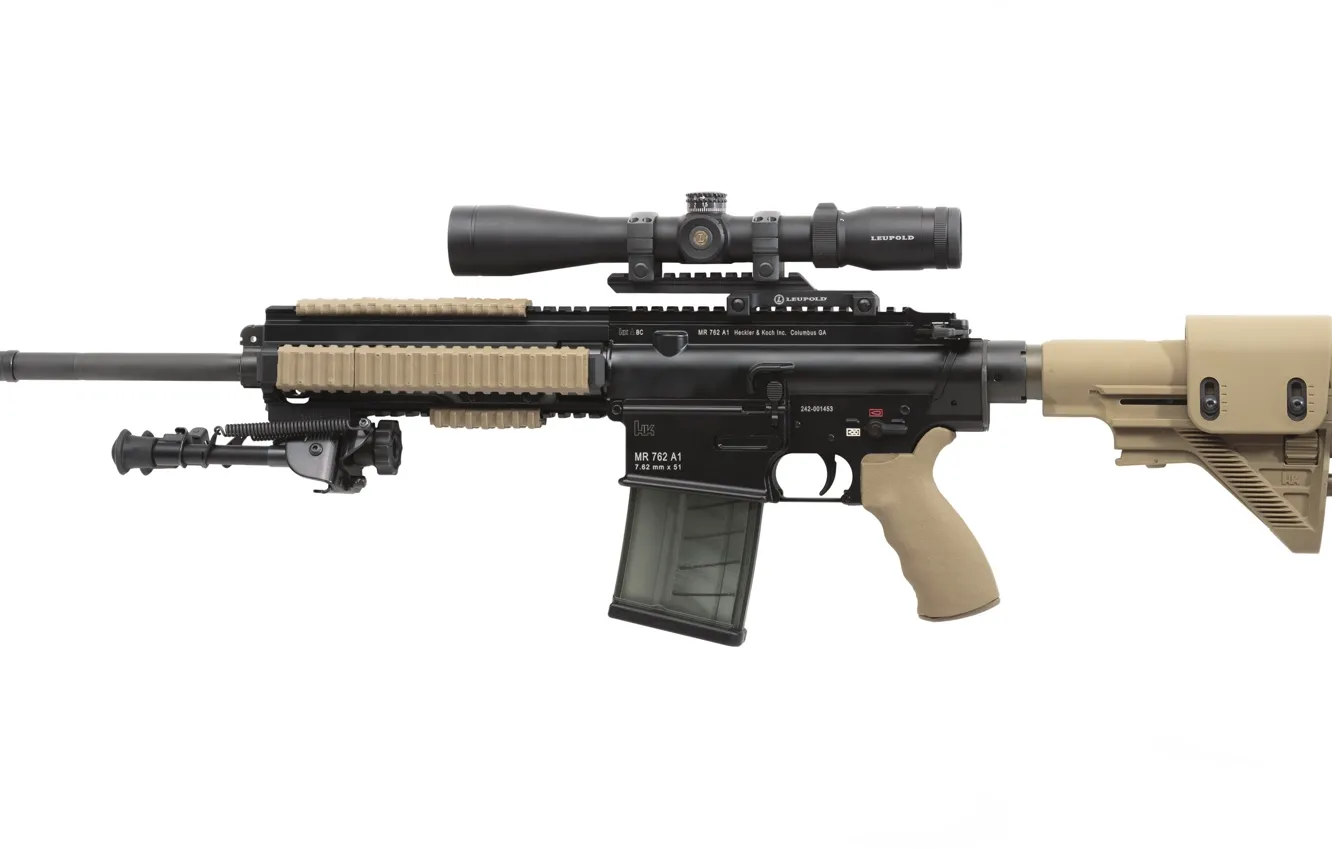 Photo wallpaper weapon, sniper, bandolier, butt expandable bipod, shooting accuracy, telescopic sight, long distance weapon, mr 762 …