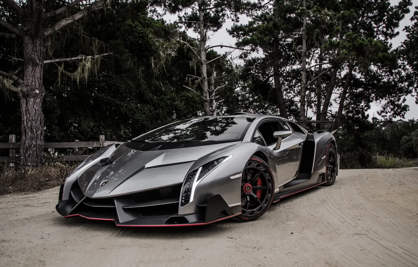 Photo wallpaper Lamborghini, supercar, veneno