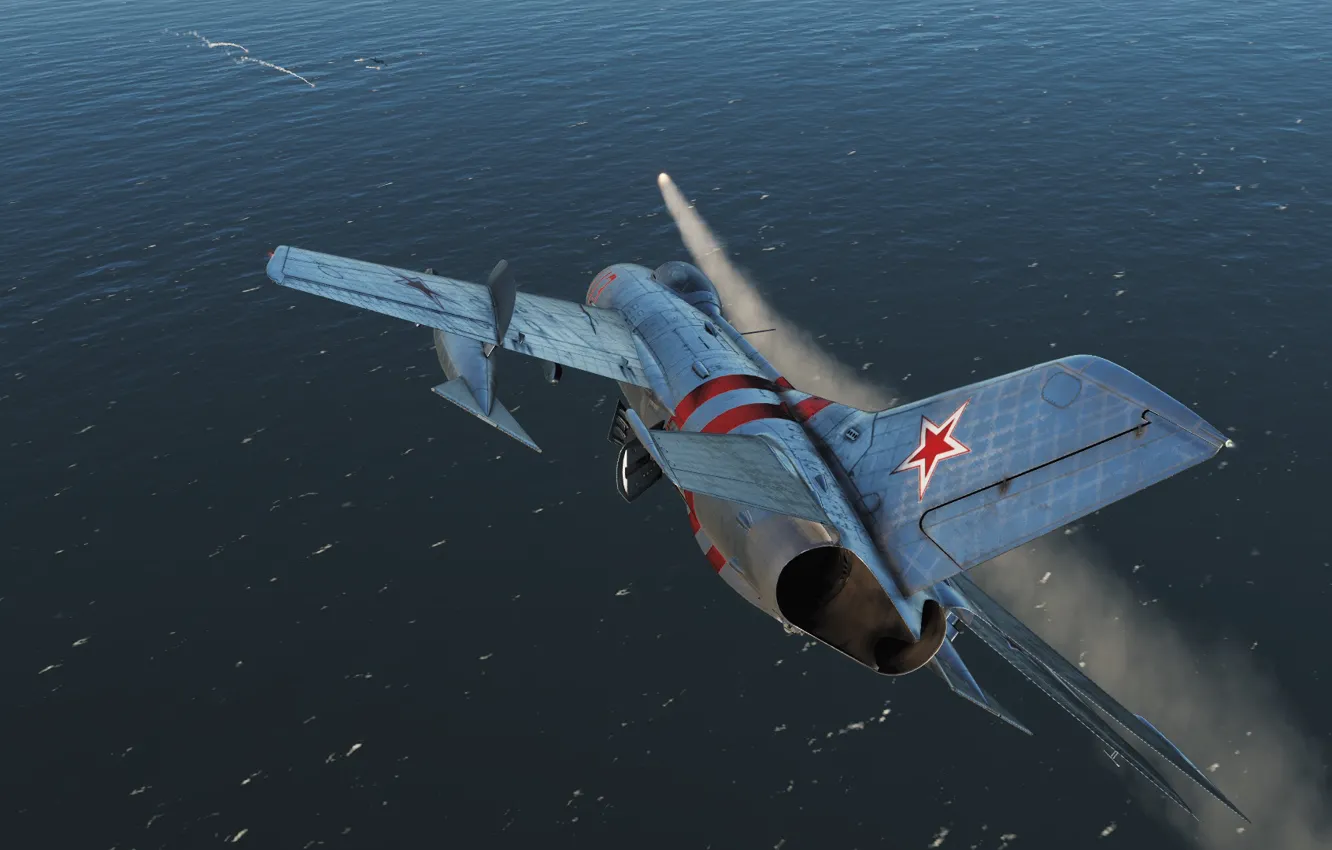 Photo wallpaper OKB MiG, Fighter-interceptor, MiG-19P