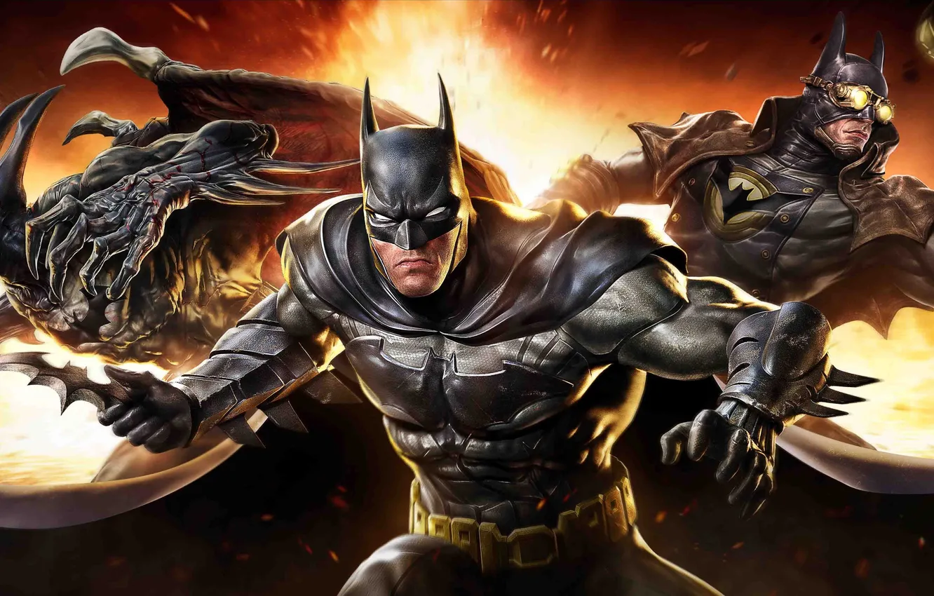 Photo wallpaper Batman, MMORPG, DC Comics, infinite crisis