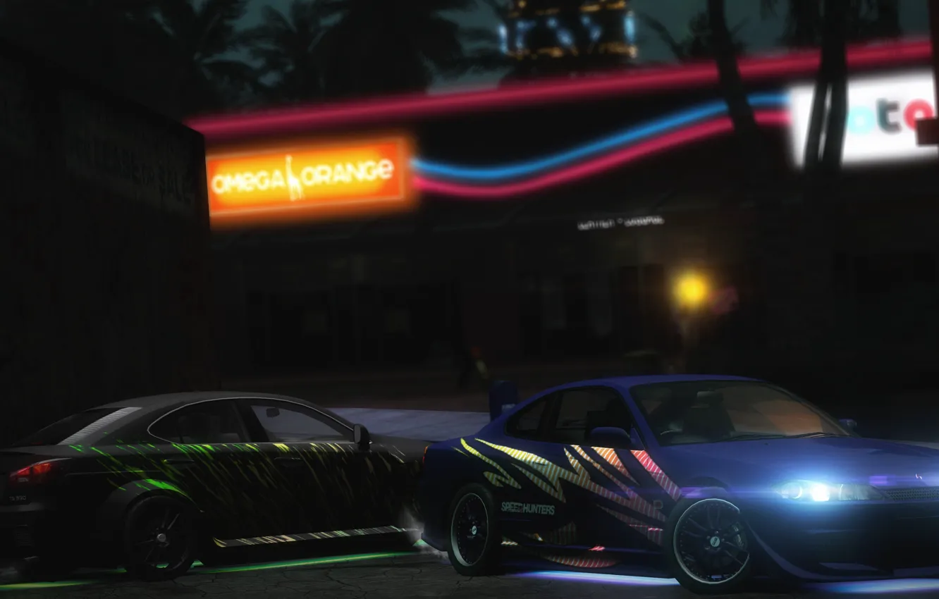 Photo wallpaper Lexus, Need for Speed world, stayling, Nissan Silvia S 15