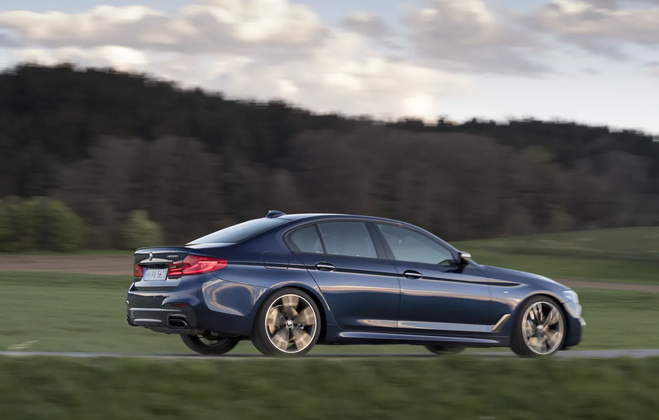 Photo wallpaper road, field, forest, the sky, grass, clouds, movement, vegetation