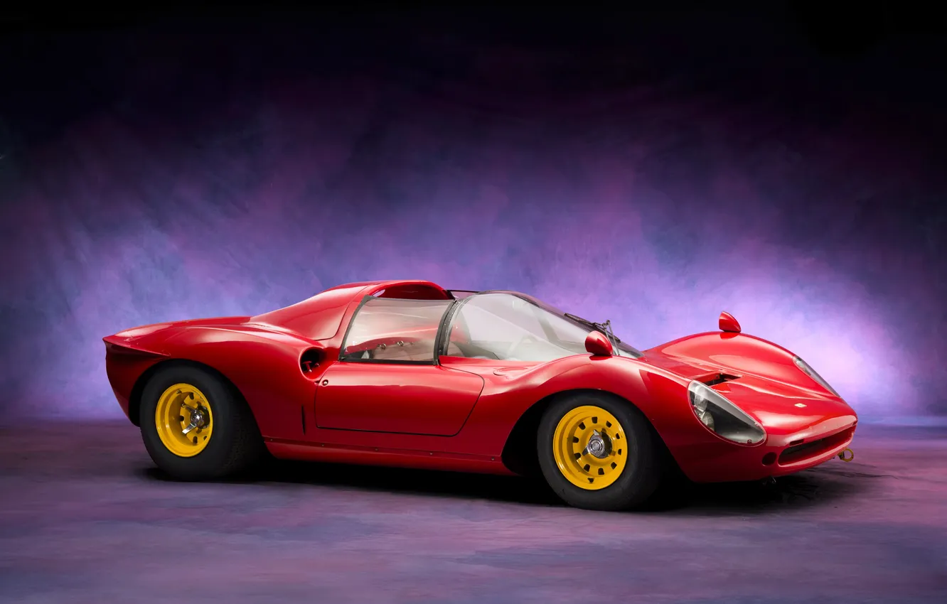 Photo wallpaper Ferrari, 1966, Dino, Dino 206 S Spyder