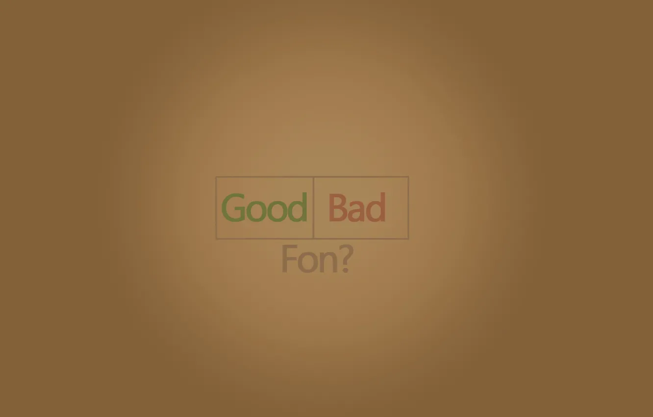 Photo wallpaper goodfon, Bad, fon, good