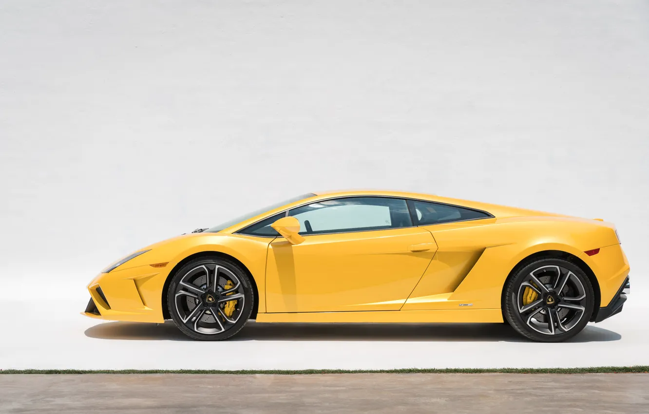 Photo wallpaper Yellow, Lamborghini Gallardo, Final Edition
