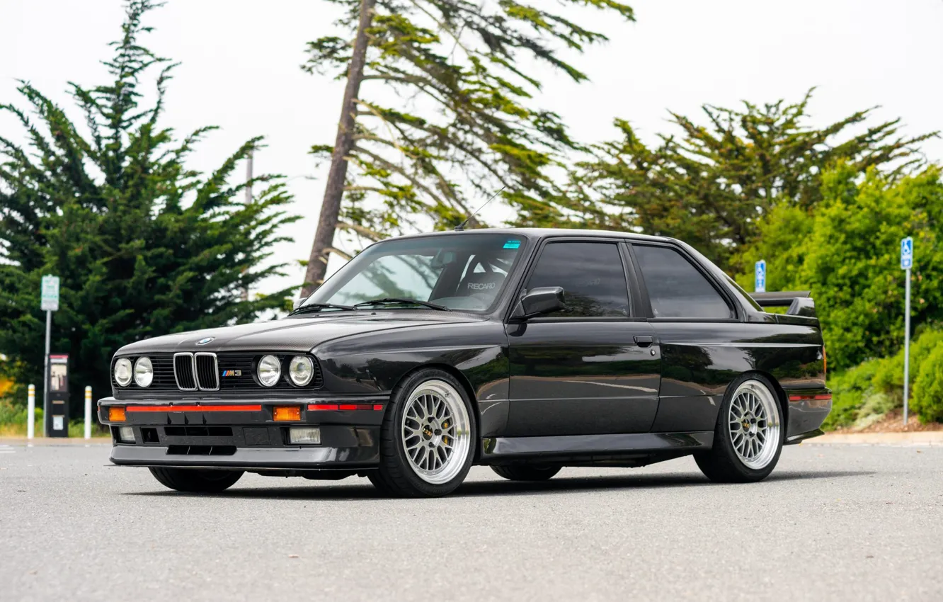 Photo wallpaper BMW, evo, E30, M3