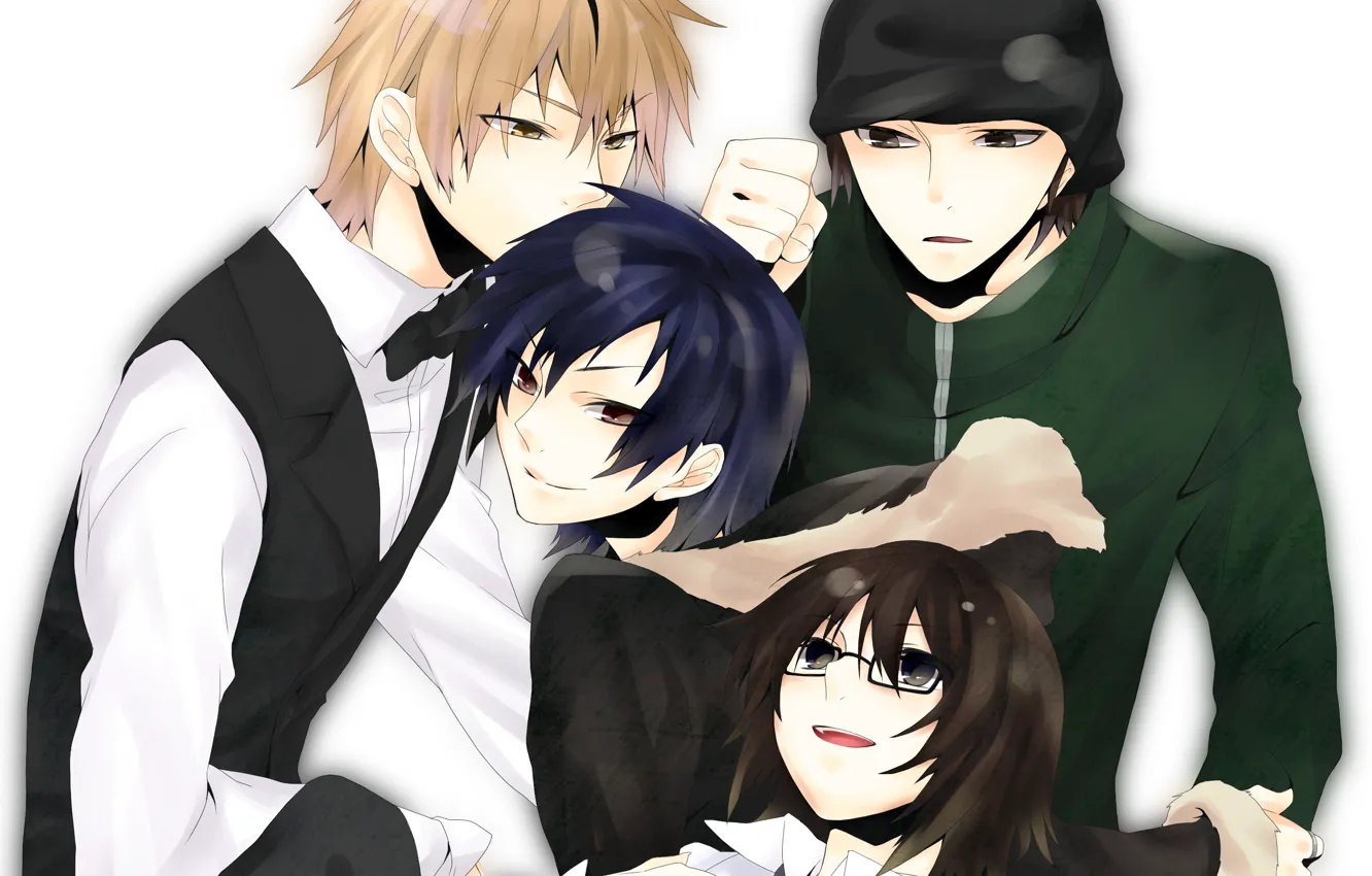 Photo wallpaper guy, Durarara, Durarara, Shinra, Of Izaya Orihara, Heiwajima Shizuo, Kadota