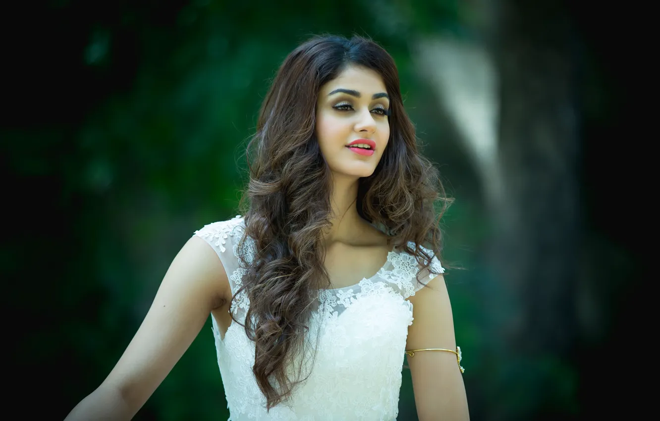 Photo wallpaper girl, hot, sexy, eyes, smile, beautiful, figure, model