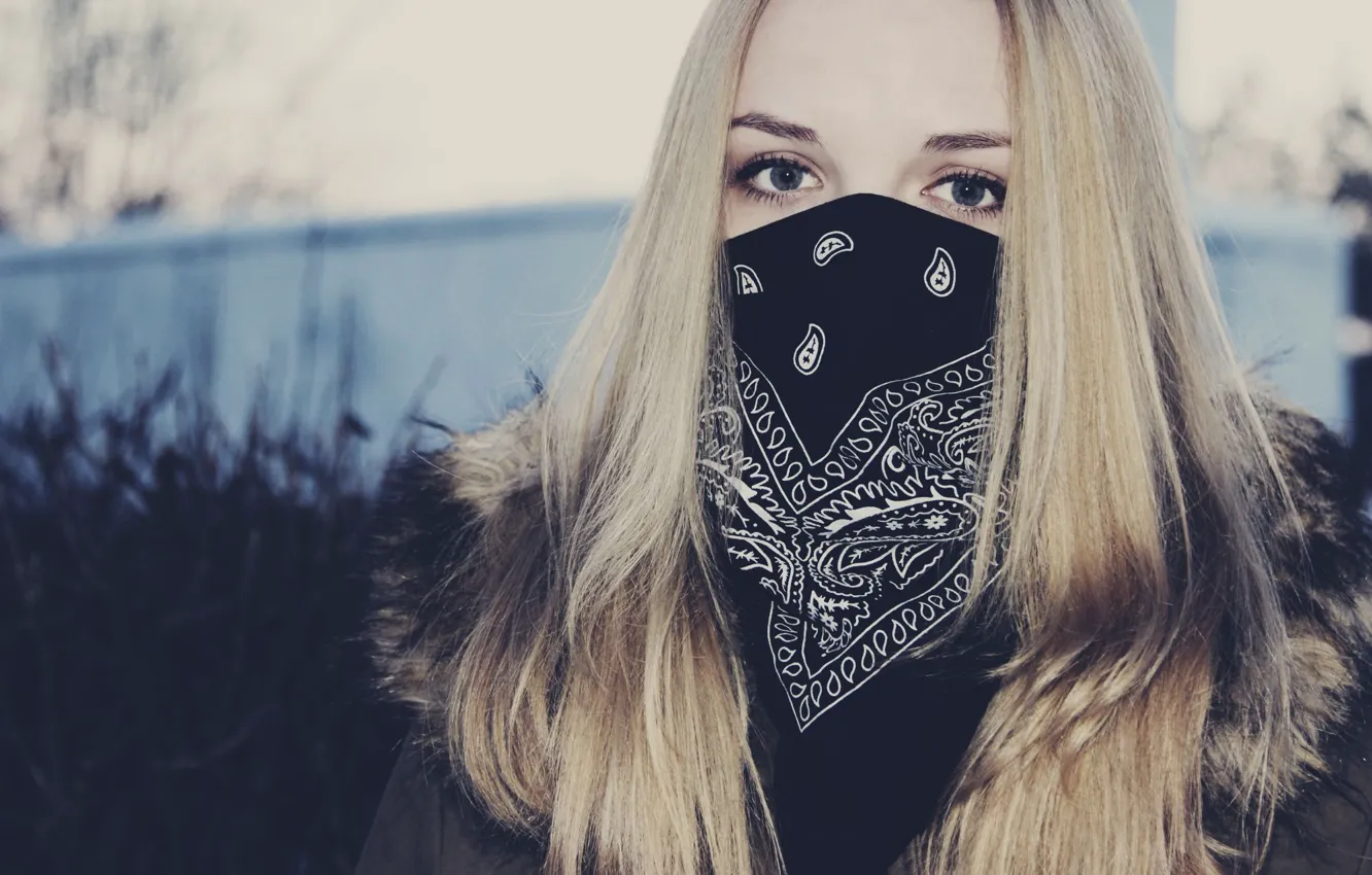 Photo wallpaper girl, girl, gang, beautiful, gangsta, hip hop