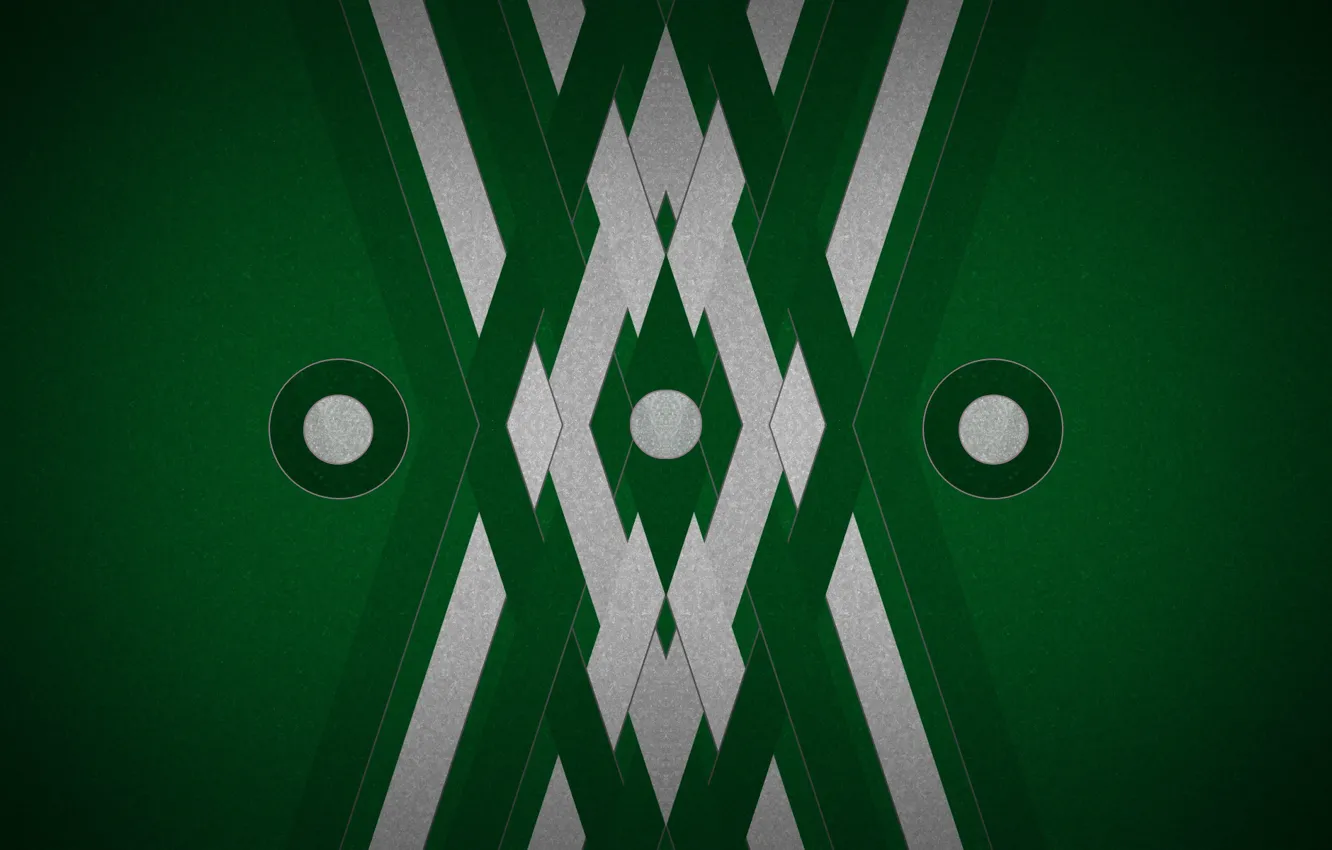 Photo wallpaper background, color, green, geometry, figure