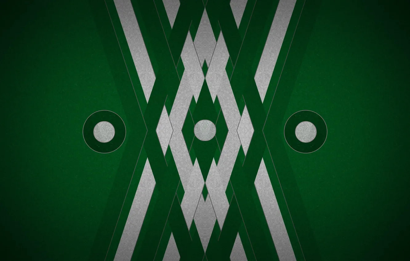Photo wallpaper green, background, color, figure, geometry