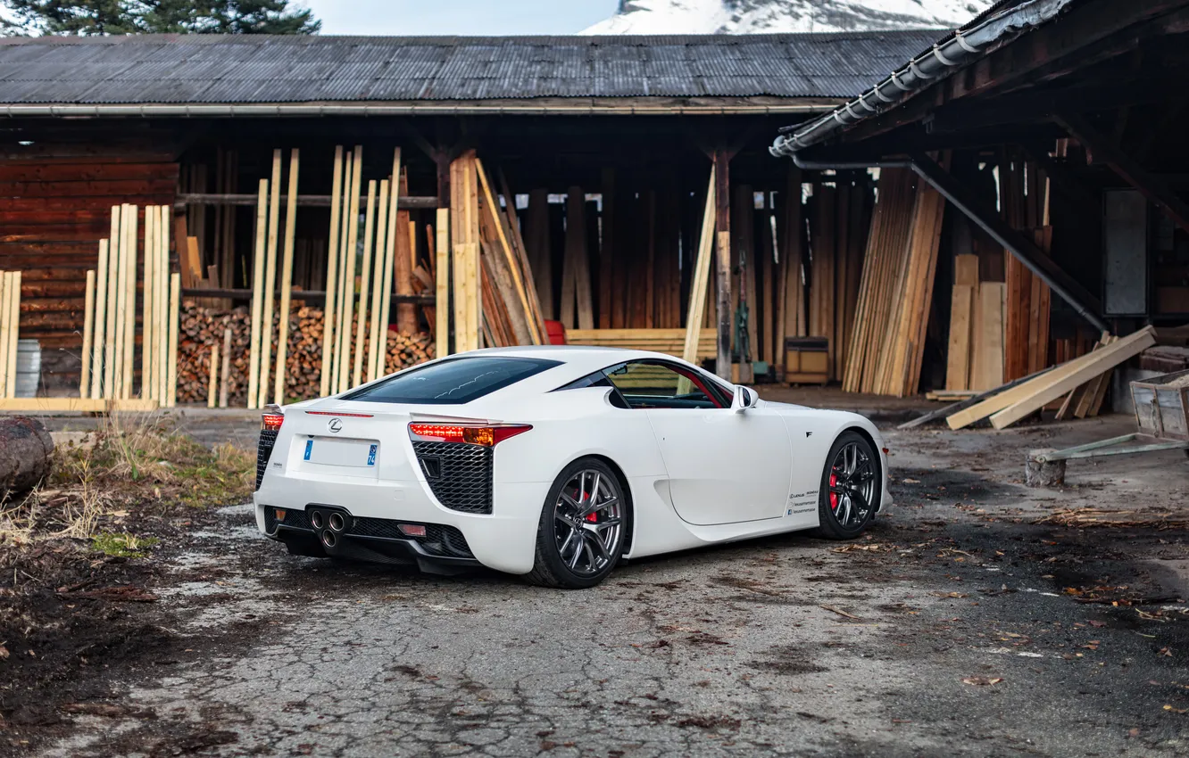 Photo wallpaper Lexus, 2011, LFA, Lexus LFA