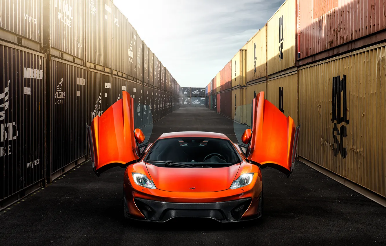 Photo wallpaper car, Vorsteiner, tuning, MP4-12c, McLaren MP4-VX