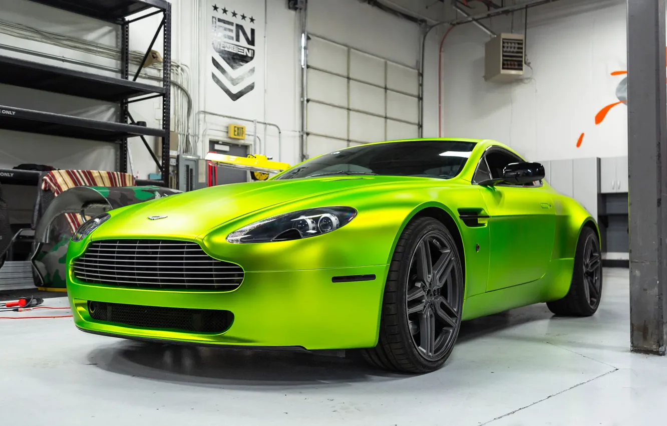 Photo wallpaper Aston Martin, Vantage, Hybrid, Forged, HF-1