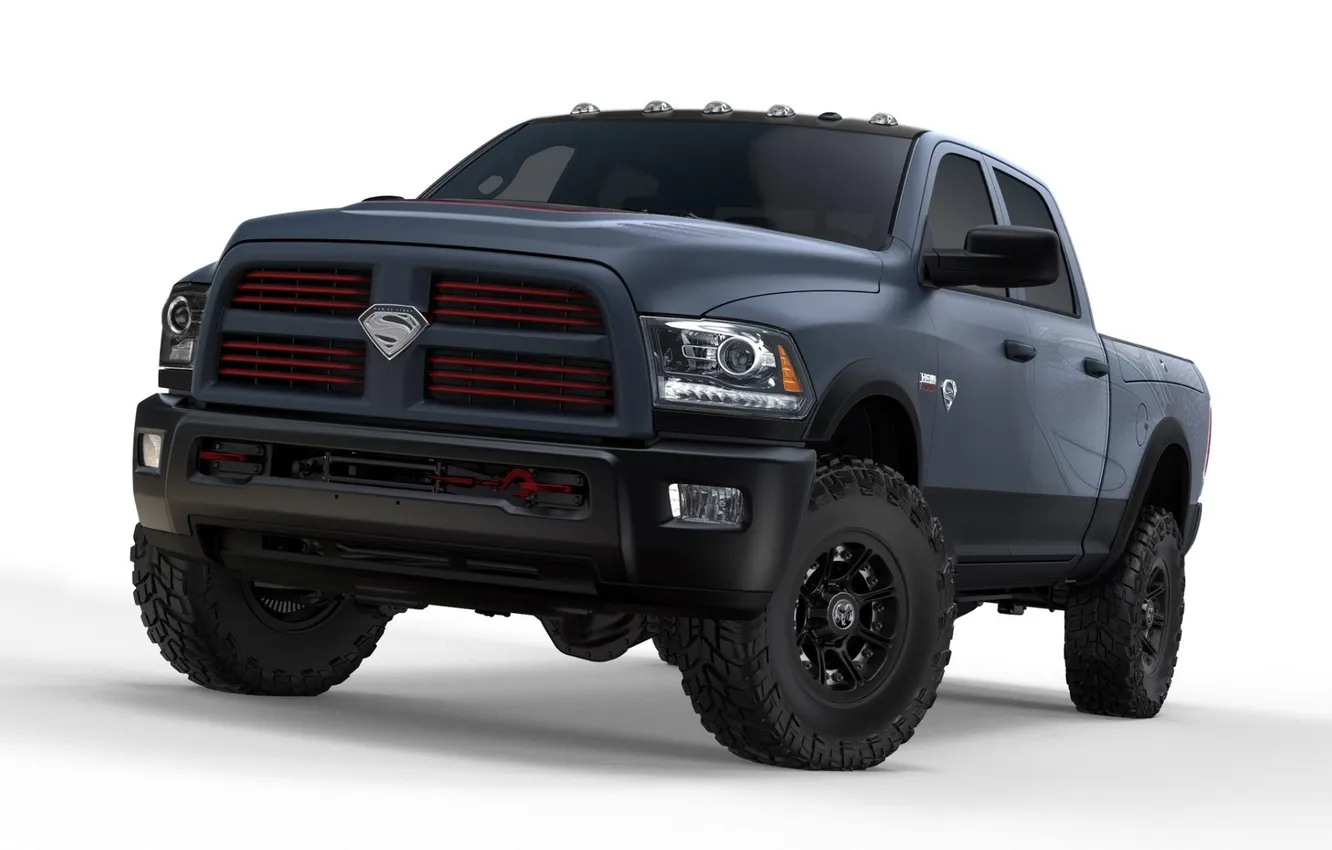 Photo wallpaper Dodge, Dodge, pickup, the front, Ram, Man of steel, Man of Steel, REM