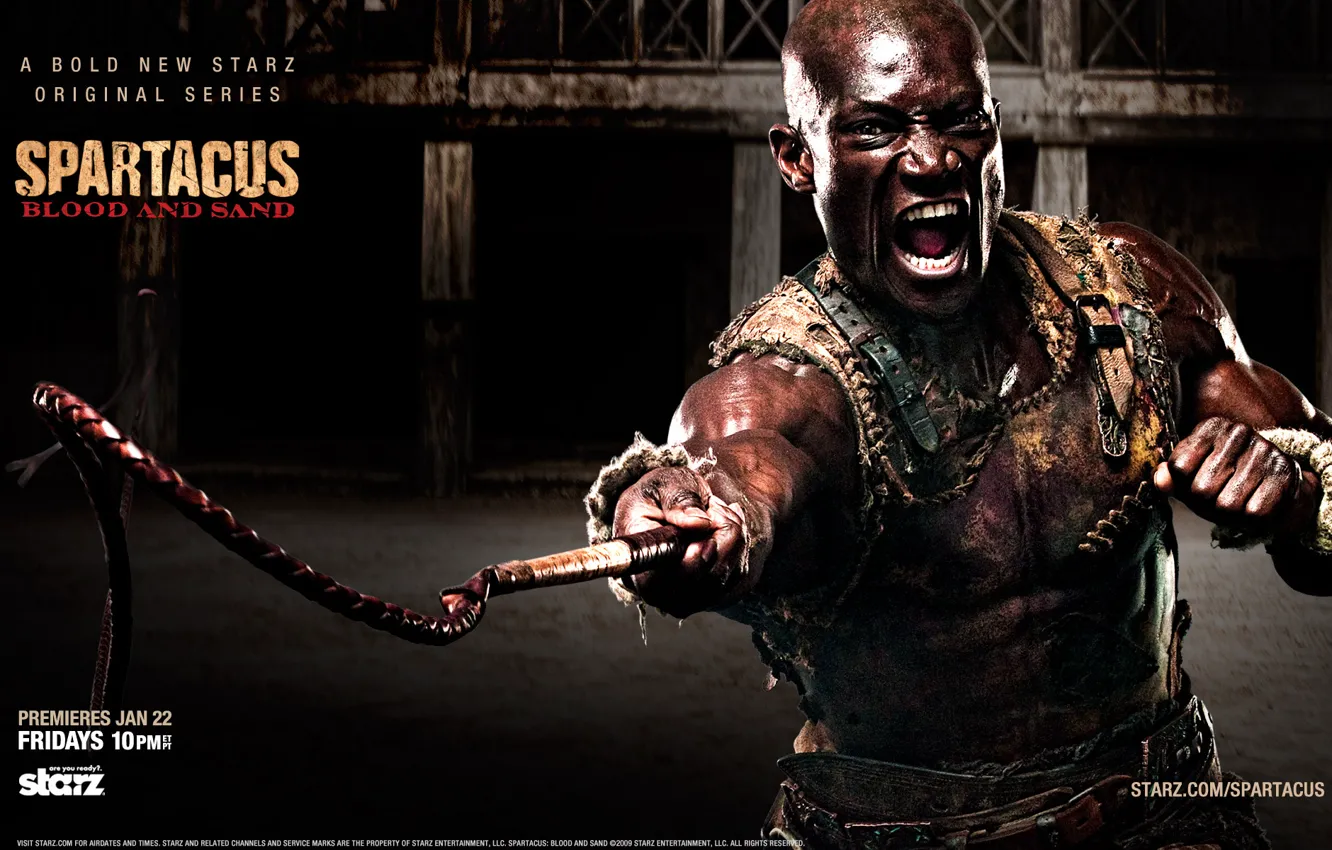 Photo wallpaper Gladiator, Spartacus, Capua, Ludus