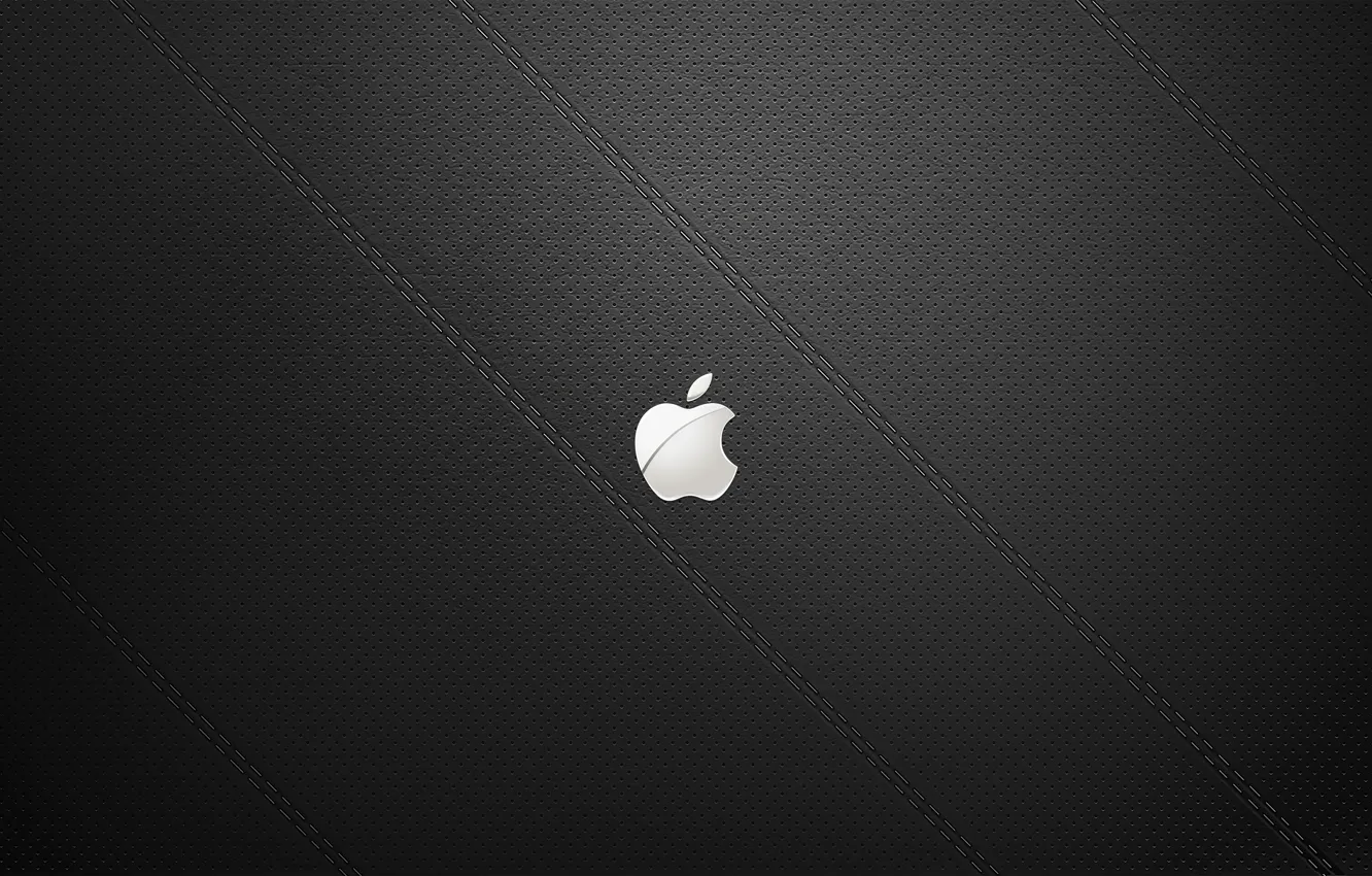 Photo wallpaper sign, apple, minimalism, texture, logo, logo, minimalism, texture