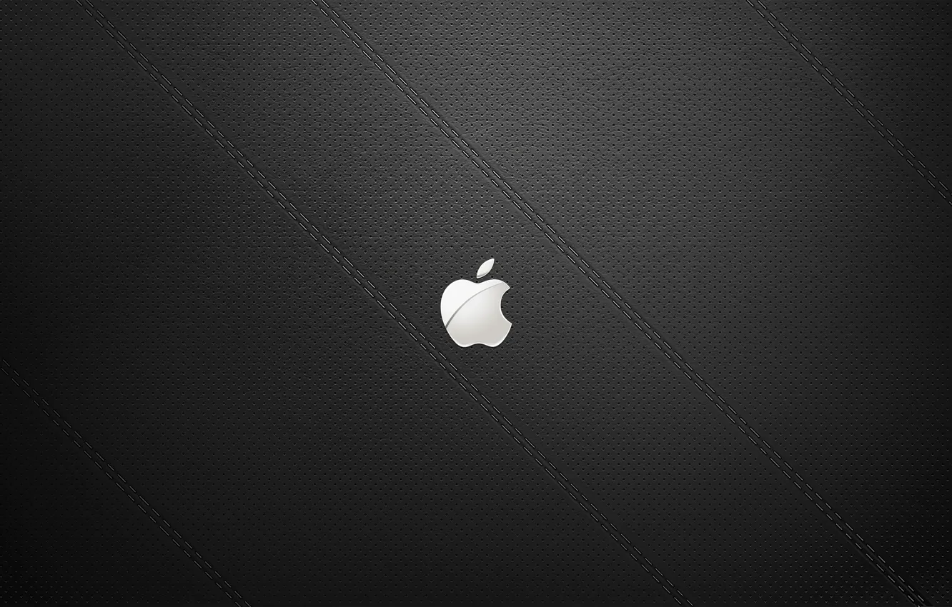 Photo wallpaper sign, apple, minimalism, texture, logo, logo, texture, sign