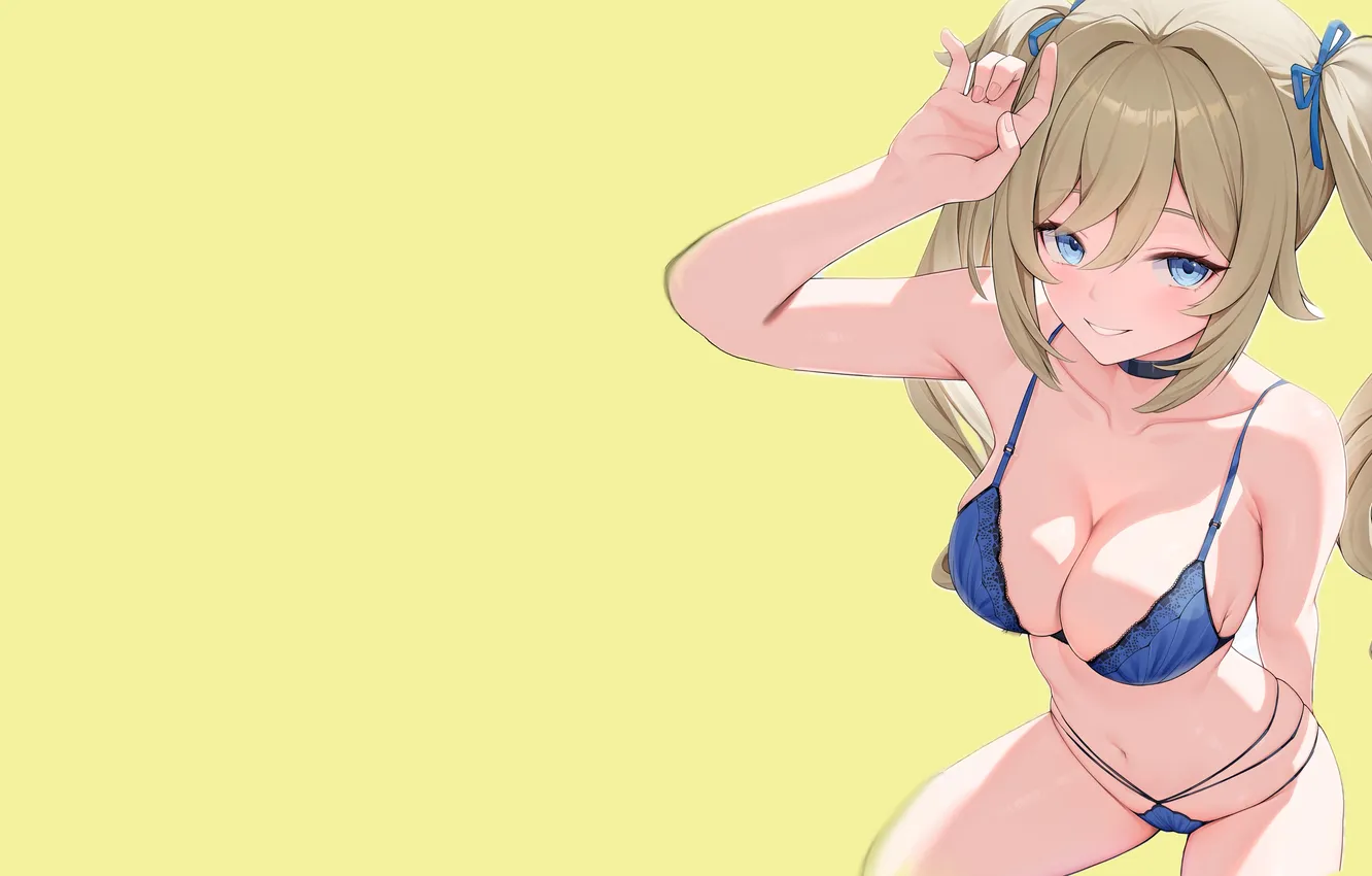 Photo wallpaper kawaii, girl, hot, sexy, boobs, anime, pretty, blonde