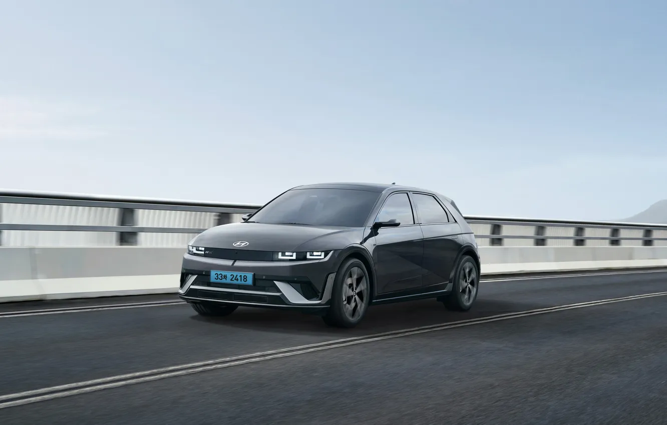 Photo wallpaper Hyundai, IONIQ 5, Hyundai IONIQ 5 N Line