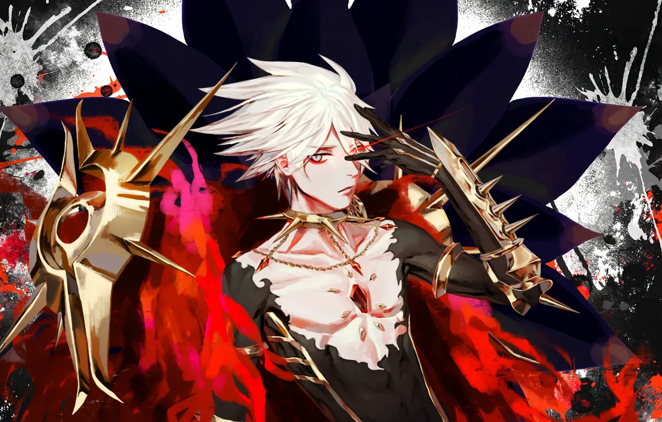 Photo wallpaper look, guy, Fate - Apocrypha, Red Lancer, Fate Apocrypha