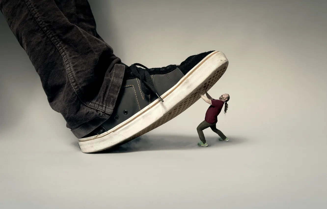 Photo wallpaper people, leg, shoes