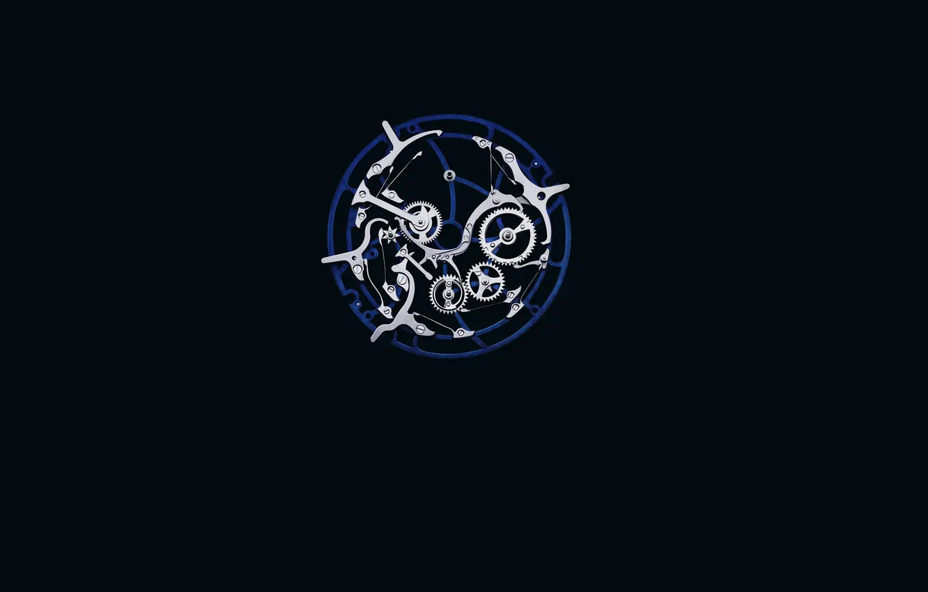 Photo wallpaper watch, gear, mechanics