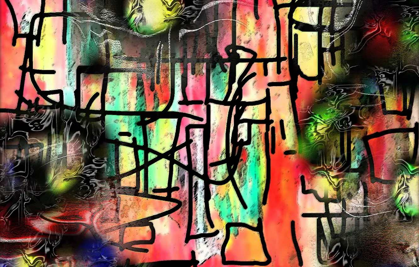 Photo wallpaper abstraction, color, form