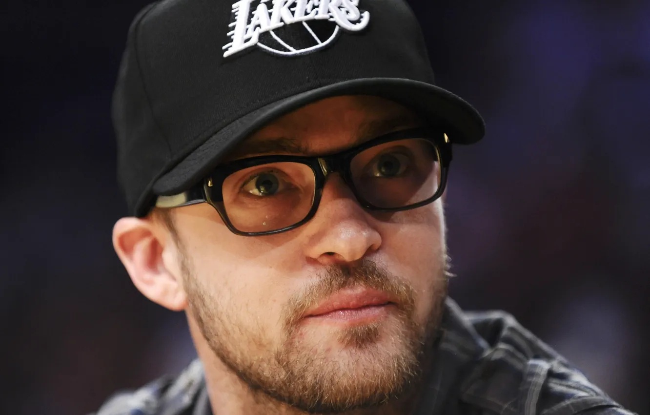 Photo wallpaper glasses, actor, singer, Justin Timberlake