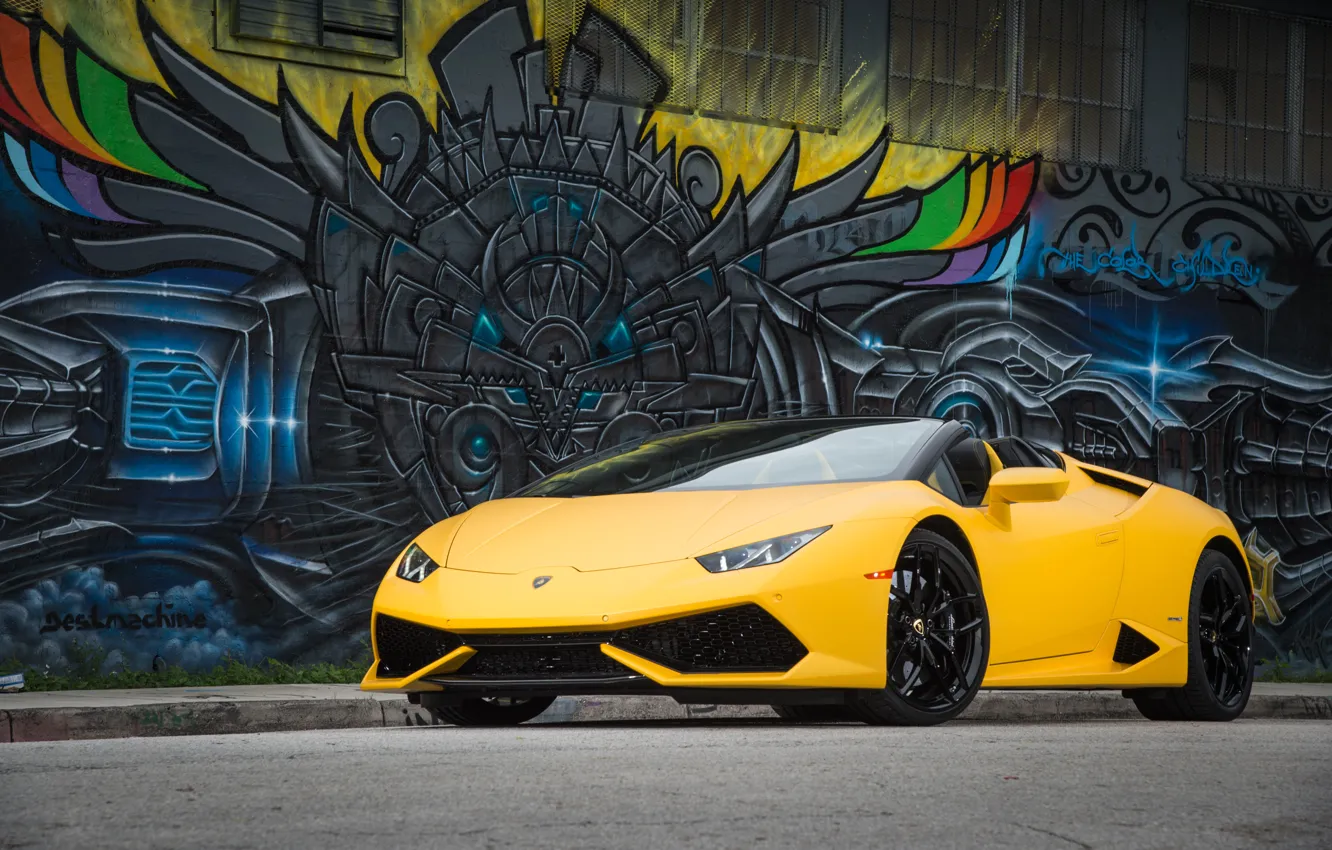 Photo wallpaper Lamborghini, Lamborghini, LP 610-4, Huracan, hurakan