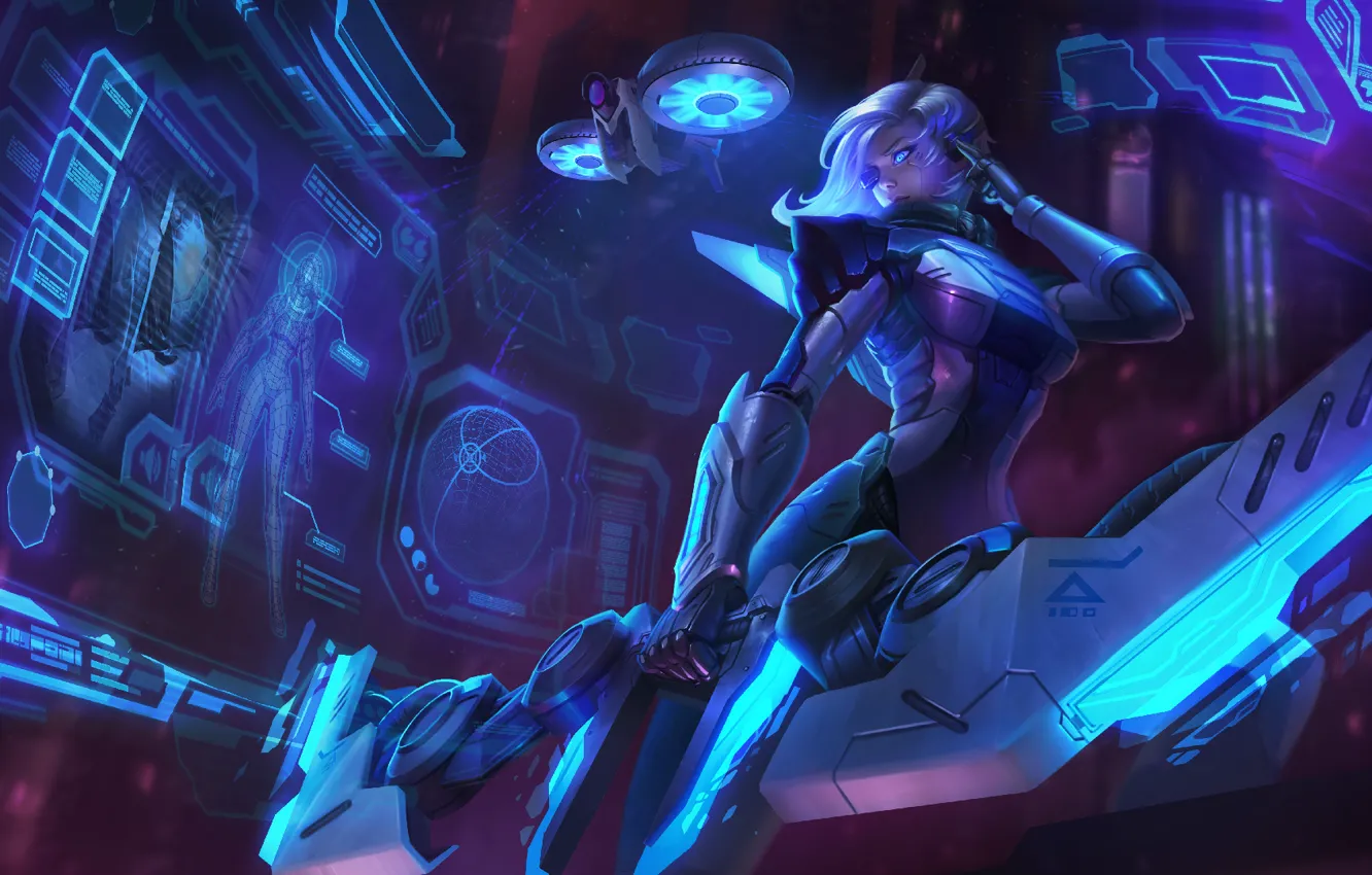 Photo wallpaper League of Legends, Ashe, LoL, Riot Games, riot, Project Ashe, Project Ash