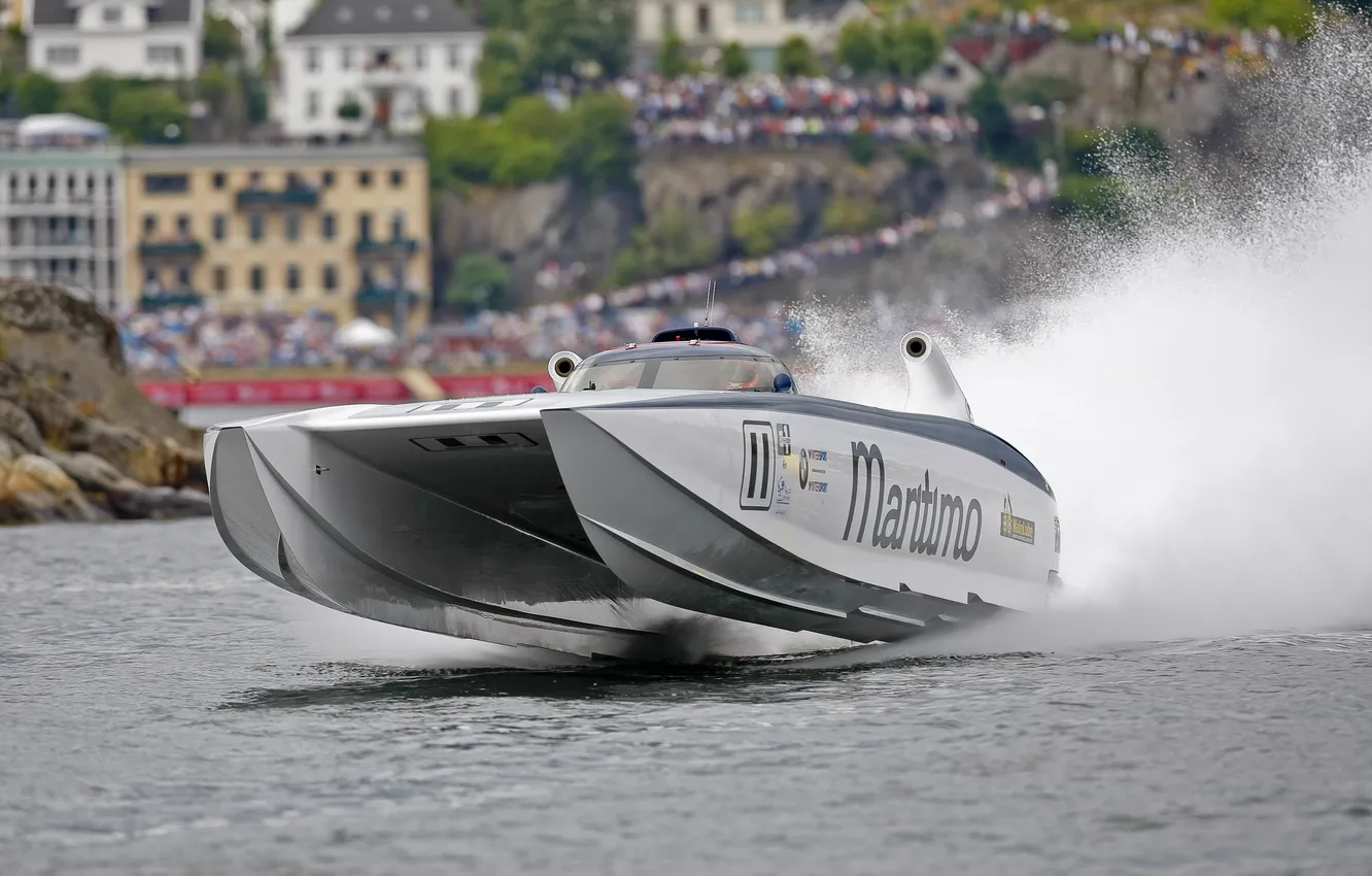 Photo wallpaper speed, boats, races