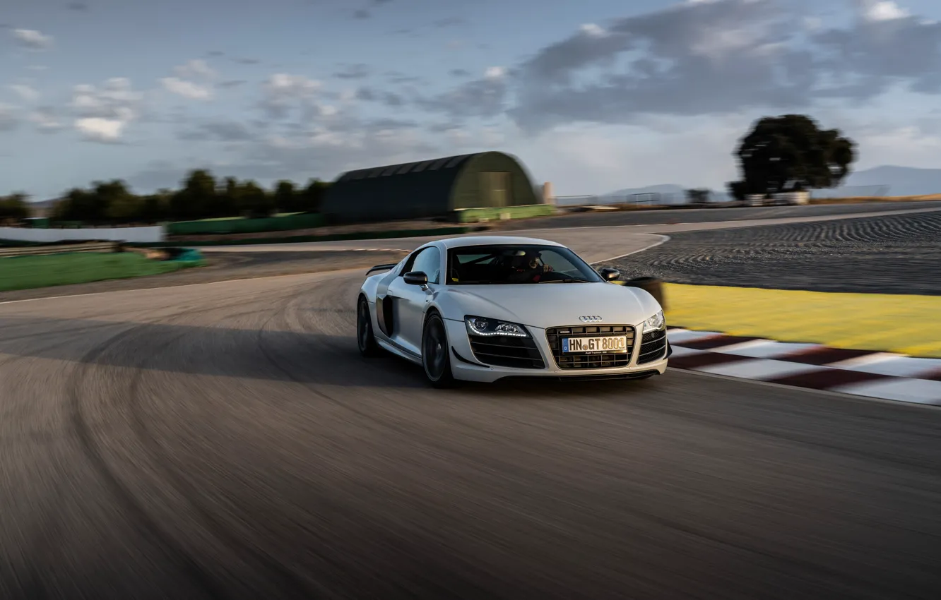 Photo wallpaper Audi, front view, R8, Audi R8 GT Coupe