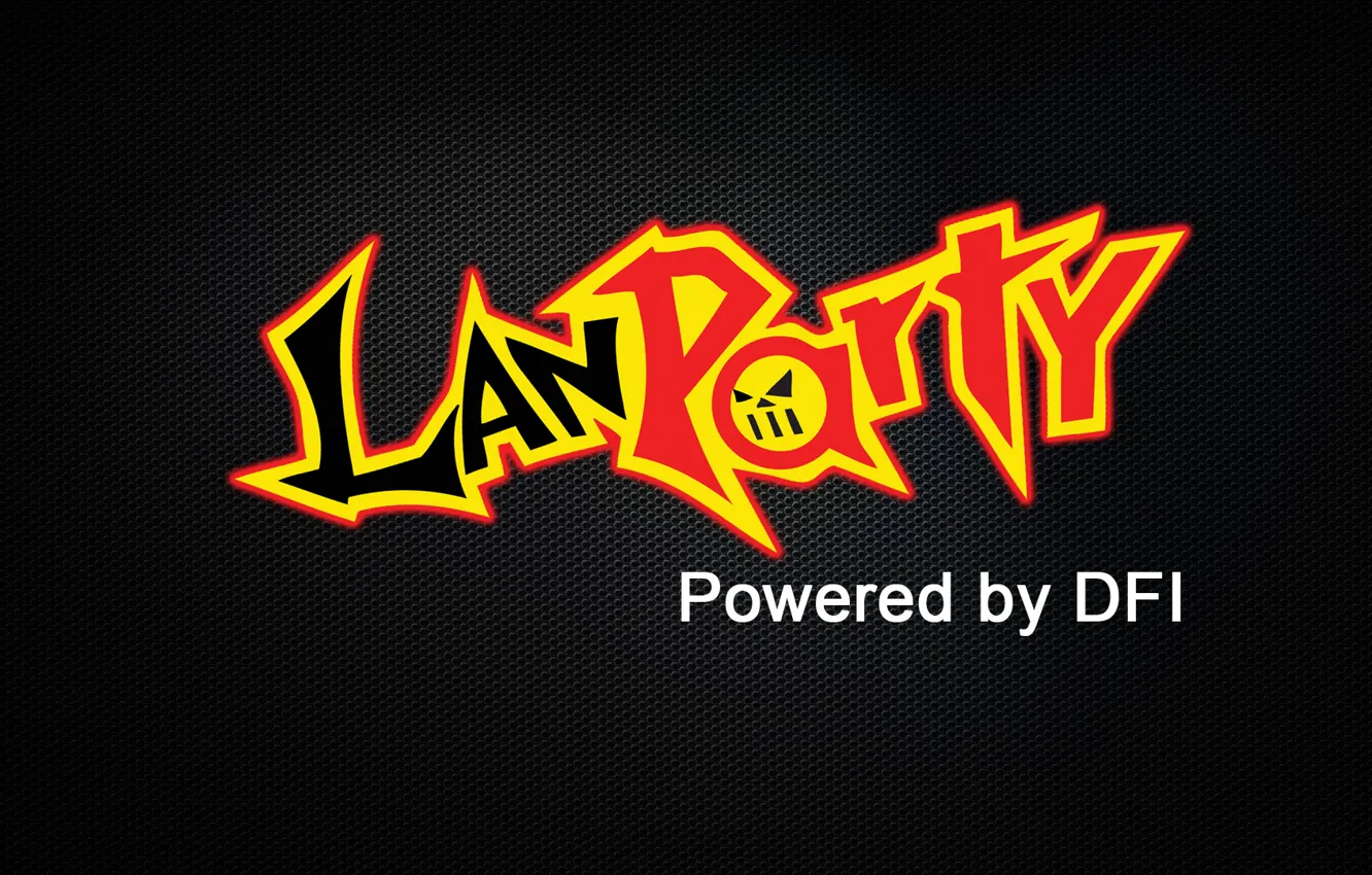 Photo wallpaper motherboard, LanParty, Diamond Flowers Inc, DFI