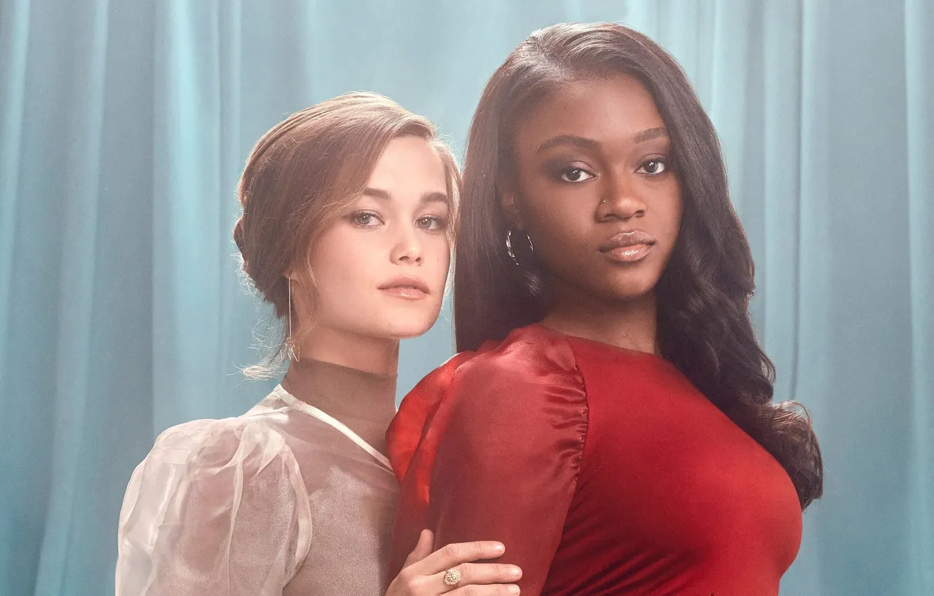 Photo wallpaper girl, vampire, the series, hunter, The first murder, Sarah Catherine Hook, Juliette Fairmont, Sarah Catherine …