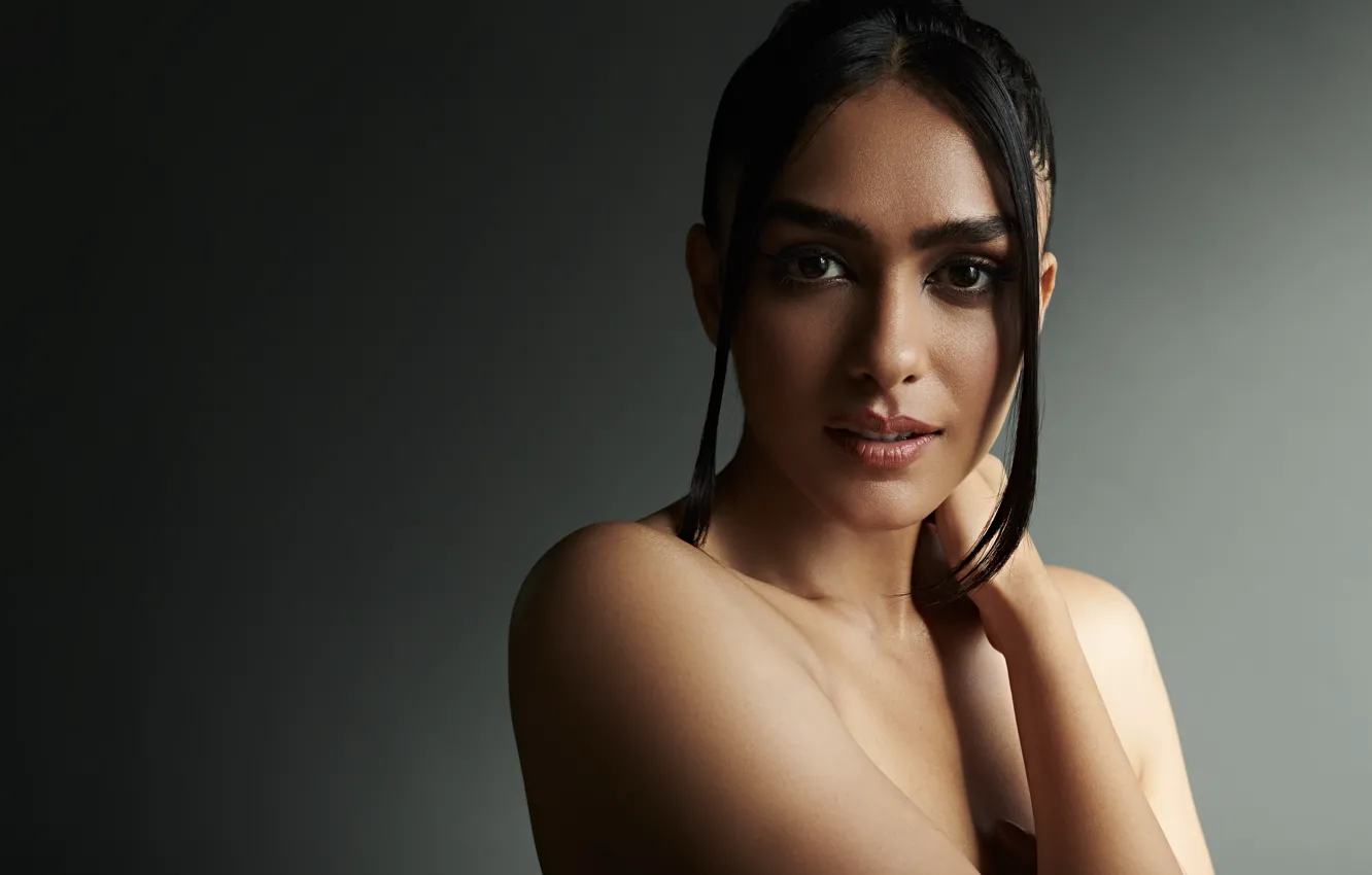 Photo wallpaper girl, sexy, hot girl, eyes, smile, beautiful, model, pretty