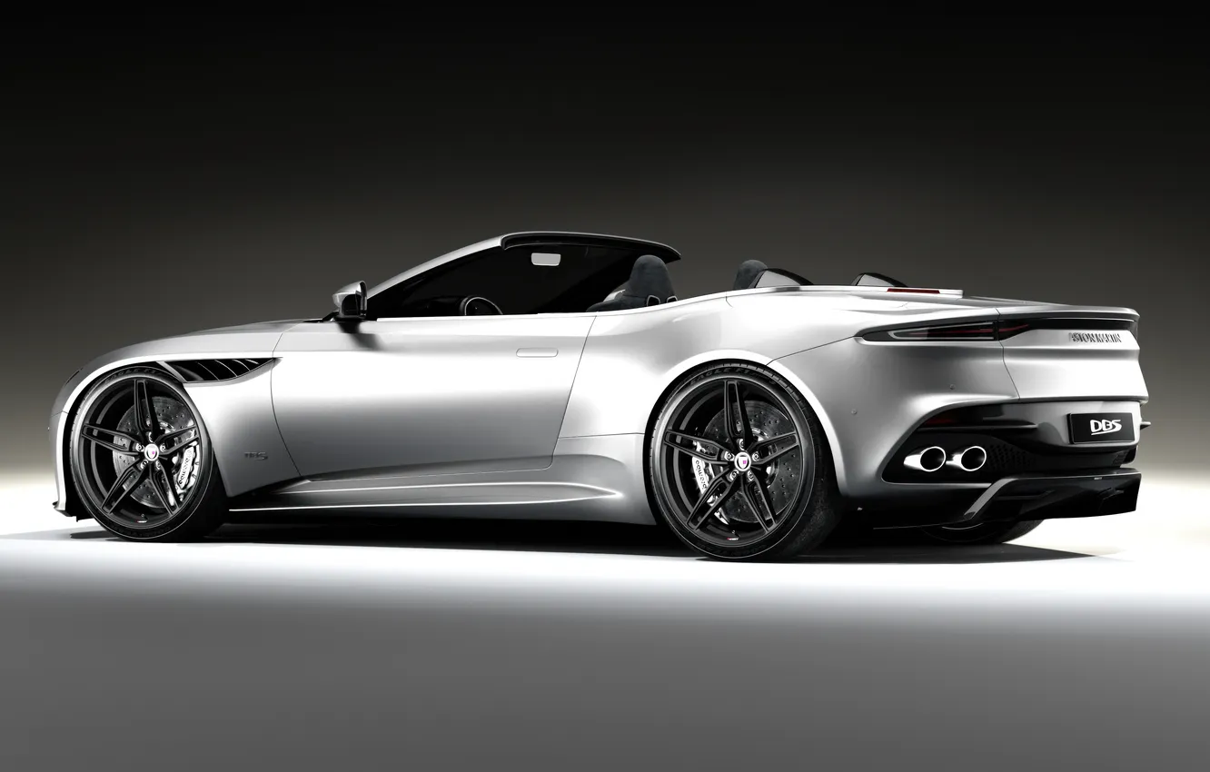 Photo wallpaper Aston Martin, side view, Rear, Tuning Car, British Car, DBS Superleggera, 2024