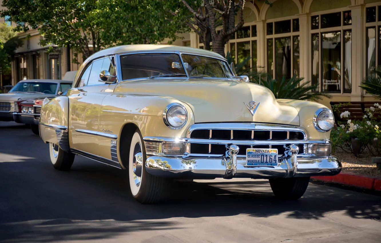 Photo wallpaper retro, Cadillac, classic, 1949, Series 62