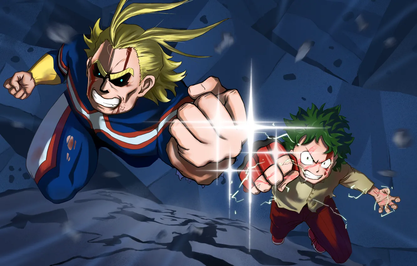Photo wallpaper male, Almighty, My hero Academy, My Hero Academia, Boku No Hero Academy