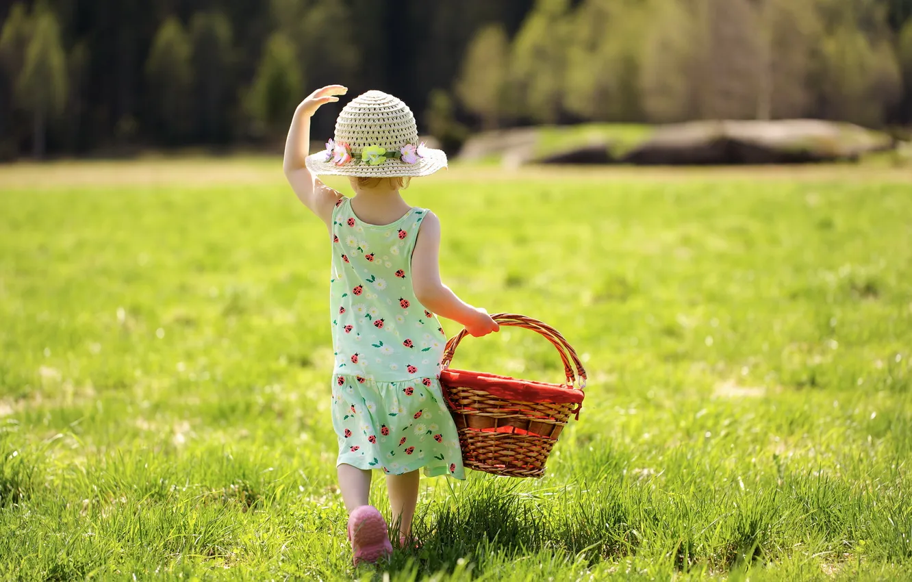 Photo wallpaper summer, mood, girl