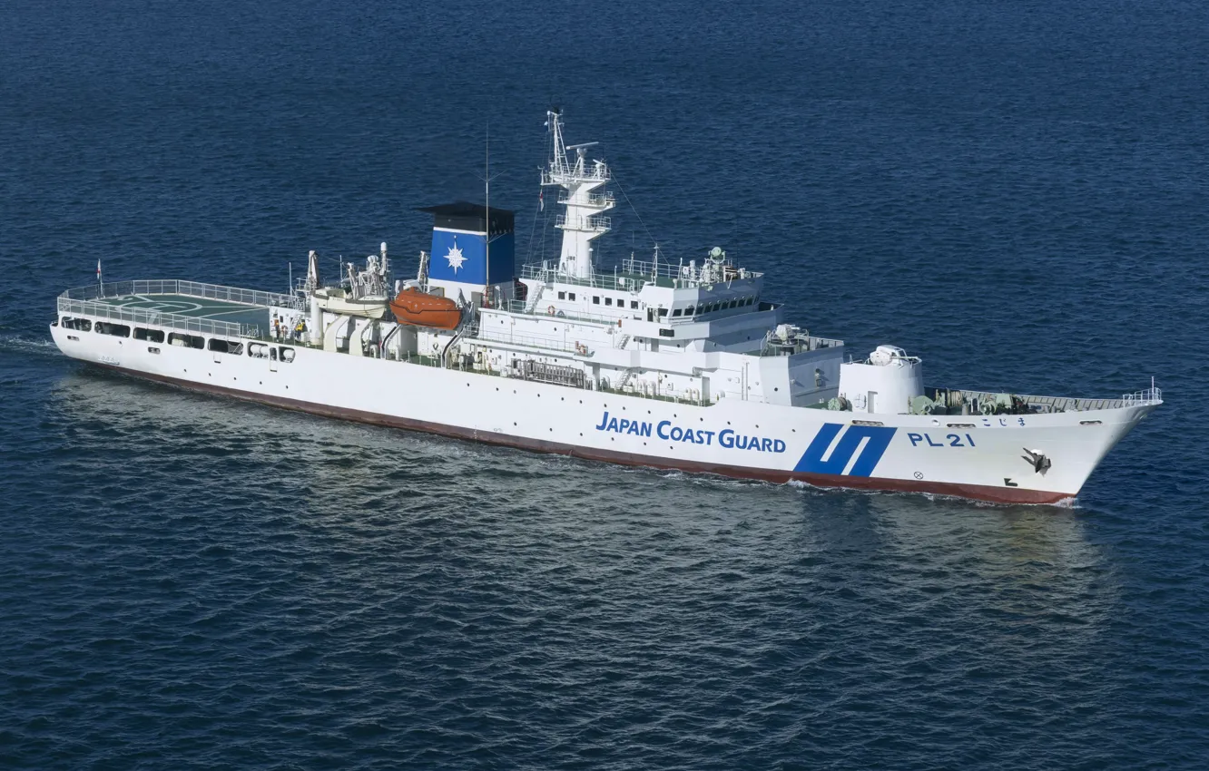 Photo wallpaper ship, Japan, patrol, Where, PL-21