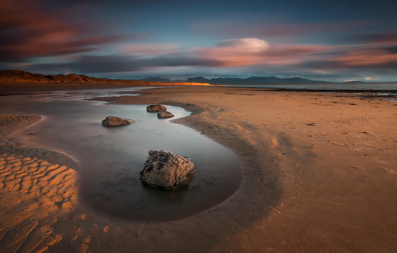 Photo wallpaper sea, the sky, shore