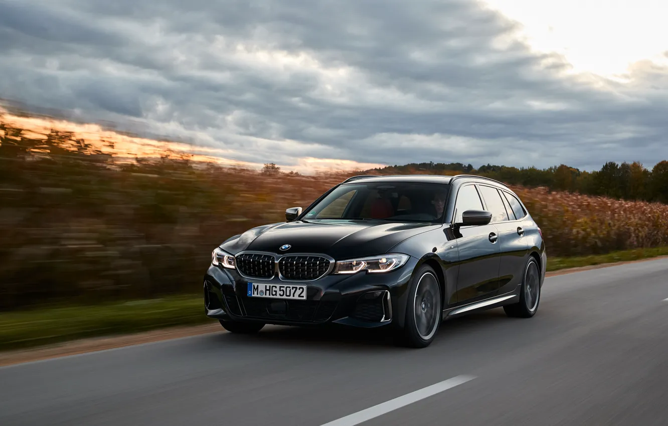 Wallpaper black, vegetation, BMW, 3-series, universal, 3P, 2020, 2019 ...