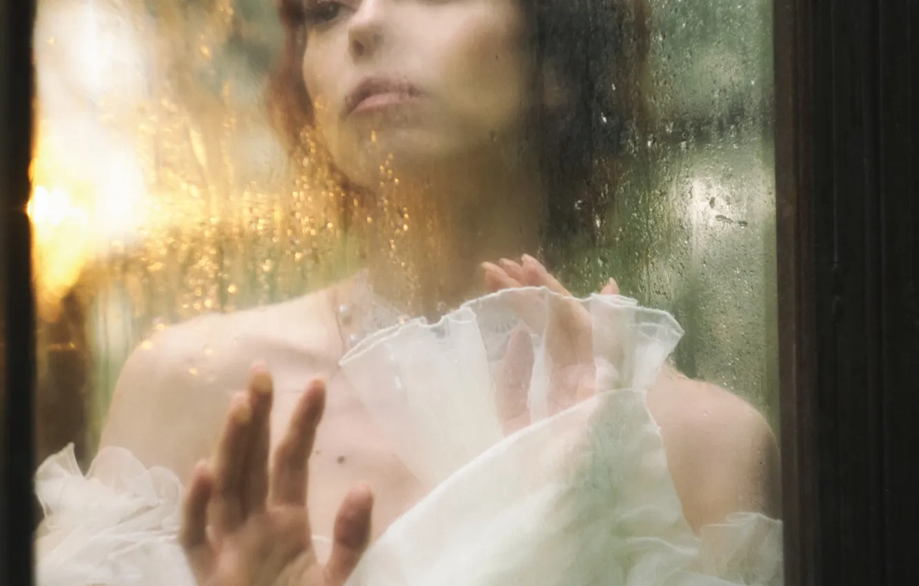 Photo wallpaper glass, moisture, photoset, Ekaterina Krysanova