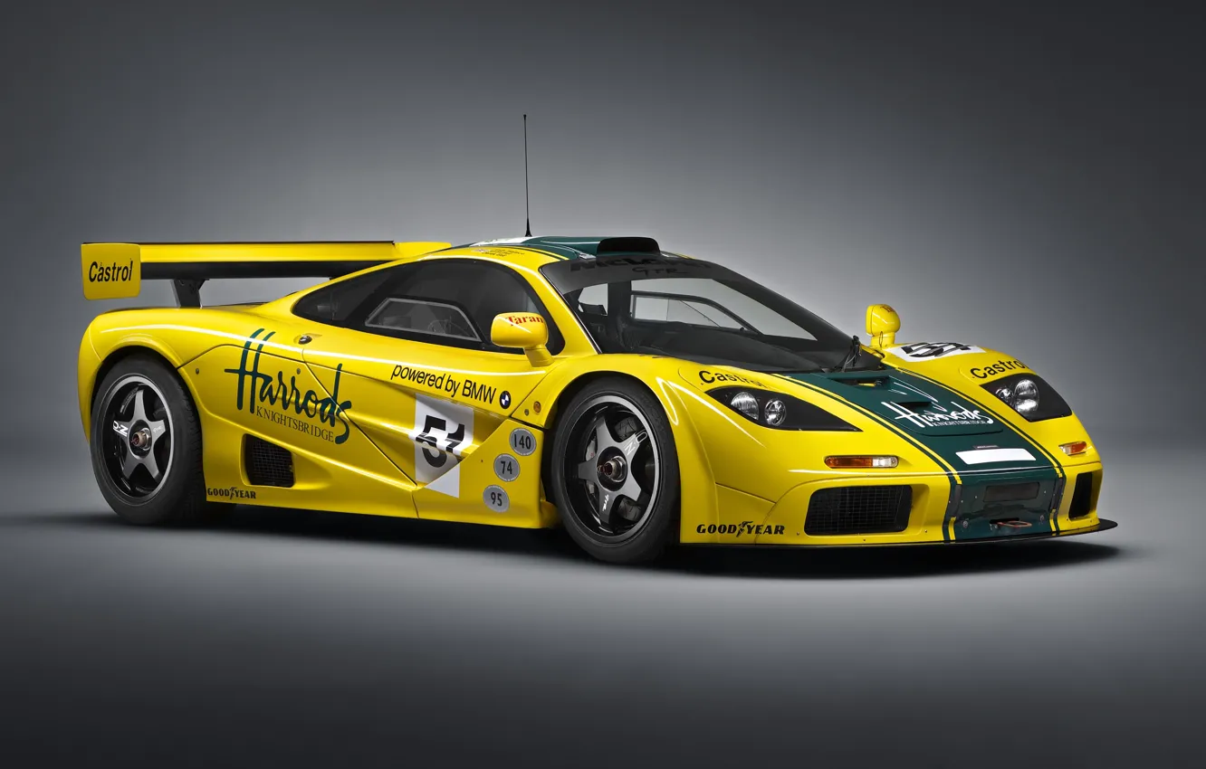 Photo wallpaper McLaren, GTR, supercar, McLaren, 1995