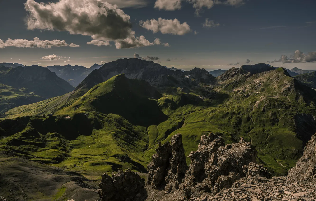 Photo wallpaper mountains, Austria, Austria, Tyrol, Tirol, Except for remote
