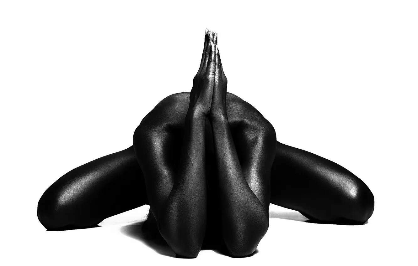 Photo wallpaper girl, pose, background