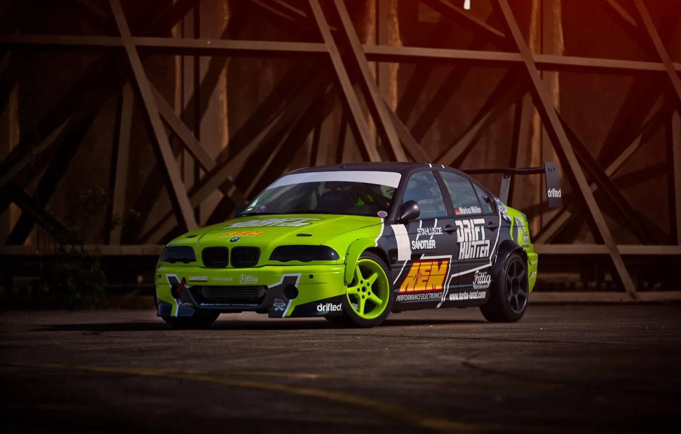 Photo wallpaper BMW, BMW, Drift, Drift, Drives, E46, 3 series