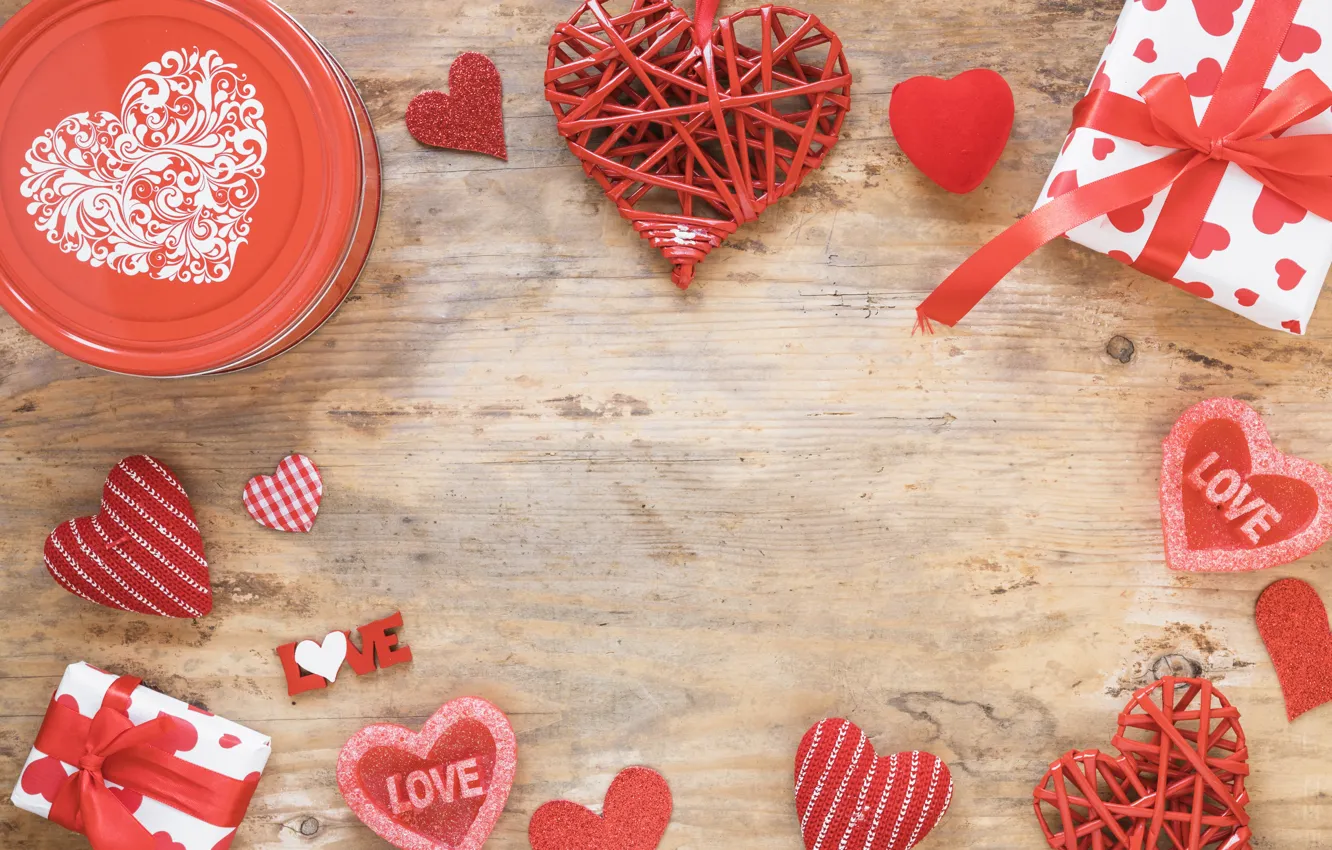 Photo wallpaper love, holiday, heart, hearts, Valentine's day, Valentine's day